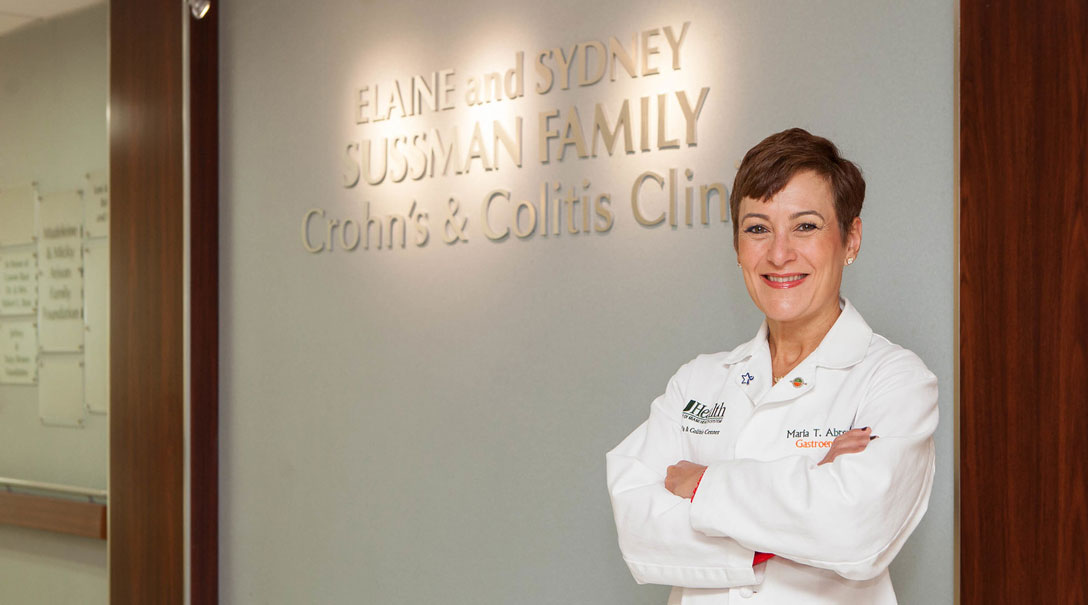 Dr. Maria Abreu Awarded Sherman Prize for Focusing on Critical Unmet